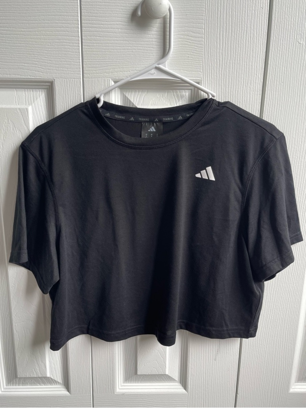 NWT Adidas Women’s Black Cropped Tee